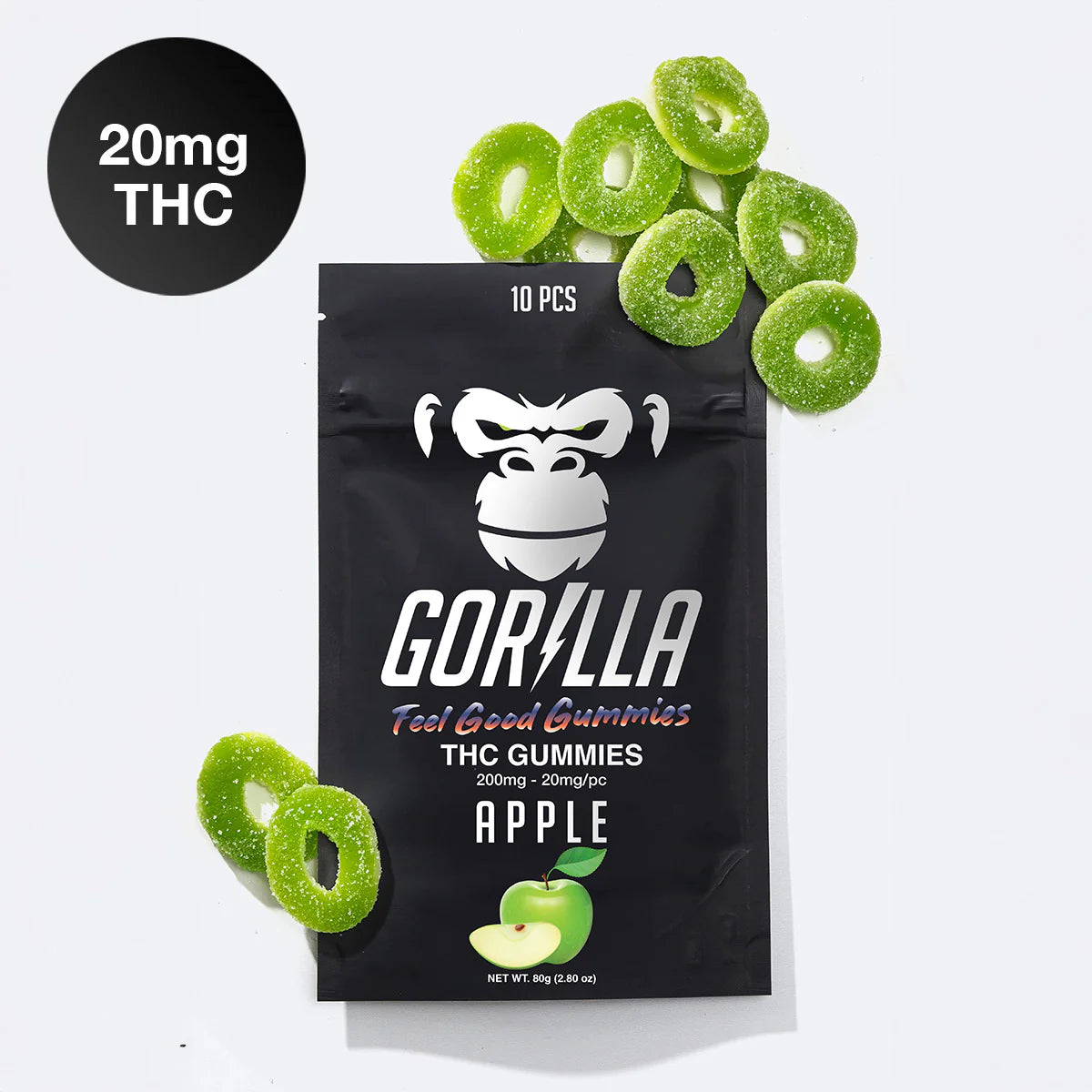 THC Gummies - 20MG Delta 9 (3pc)