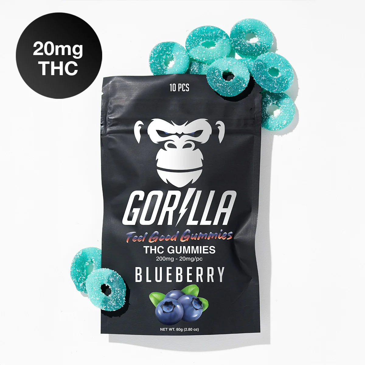 THC Gummies - 20MG Delta 9 (3pc)