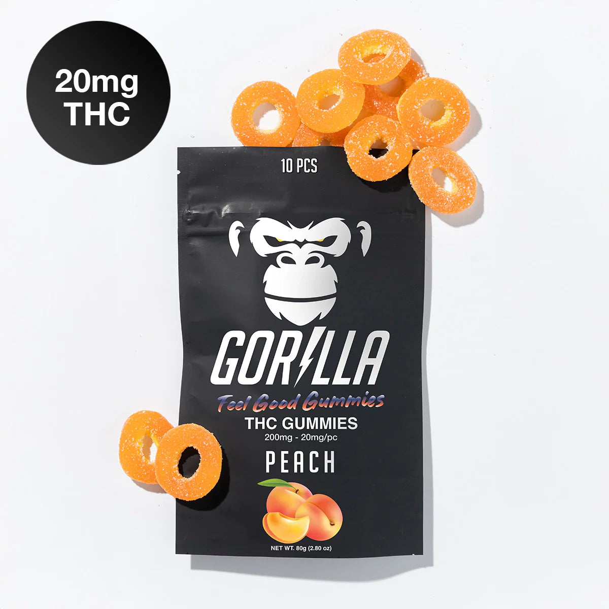 THC Gummies - 20MG Delta 9 (3pc)