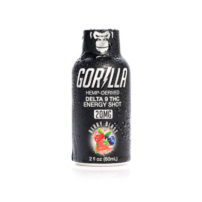 THC Energy Drink Shots - 20MG (12 pack)