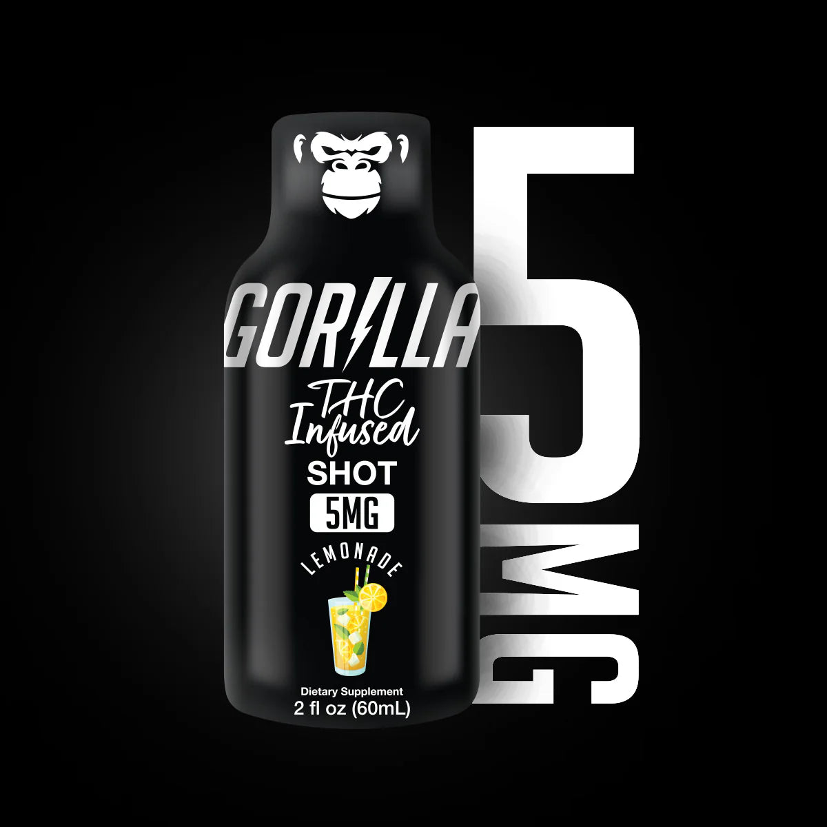5mg THC Energy Drink Shots (12 Pack)