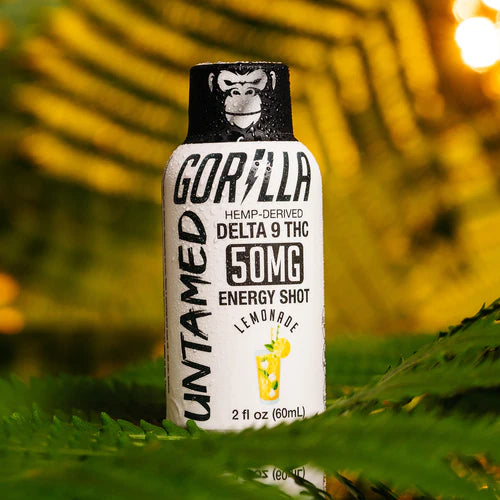 THC Energy Drink Shots - UNTAMED 50MG (12 Pack)